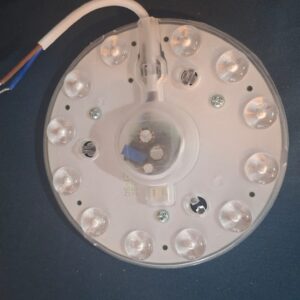12W LED ceiling fan light module – circular replacement board (cool white).